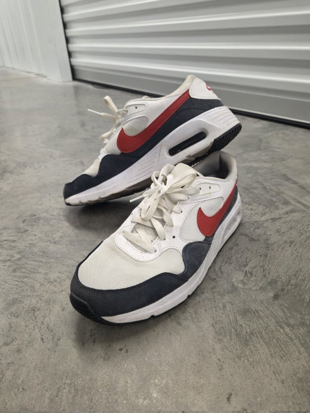 Nike Airmax SC White/Red/Obsidian